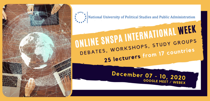 Amazing guest lecturers from all over the world are eager and willing to share their ideas, experiences and best practices with SNSPA students.
