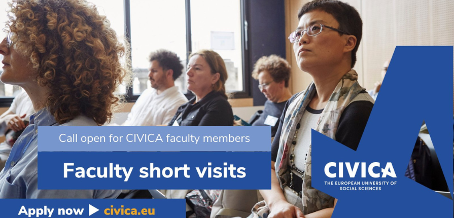 Faculty and postdoctoral researchers in CIVICA universities are invited to submit proposals for a short 2-5 day visit at another CIVICA university.