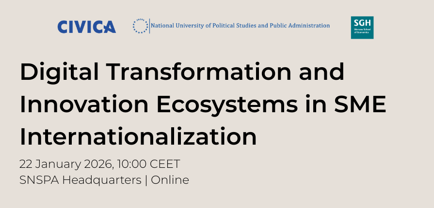 This topic will investigate the digital tools and ecosystems enabling internationalization and sustainable growth.