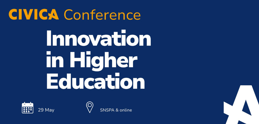 On 29 May 2026, CIVICA - The European University of Social Sciences invites academics, students, policymakers, and industry leaders to join SNSPA in Bucharest for a landmark conference dedicated to the future of teaching and learning.