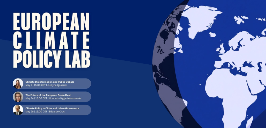 The European Climate Policy Lab is a student-led international initiative that brings together experts, students, and academic communities to explore key debates shaping European climate policy.